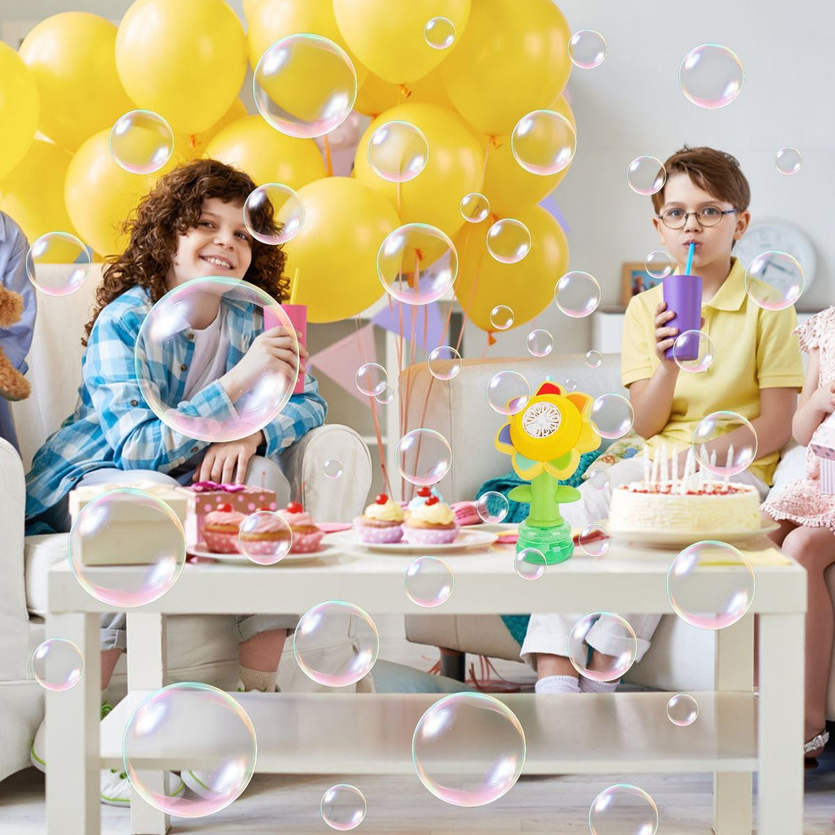 Máquina de burbujas de Girasol  50% de descuento!!